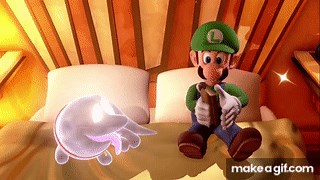 Luigi Falling Asleep Meme on Make a GIF