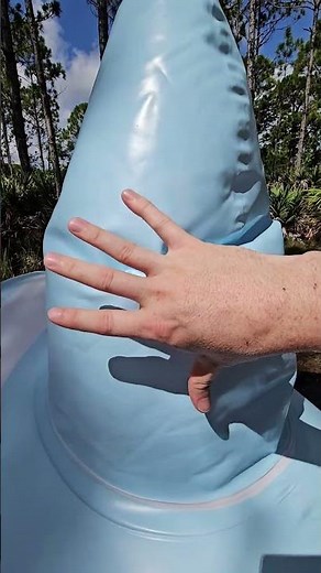 Soft Squishy Inflatable Whale