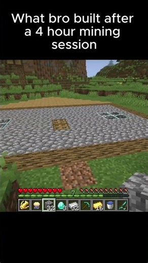 what bro built after a 4 hour mining sesh...