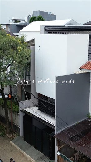 Rumah Compact Lebar Cuma 6 Meter