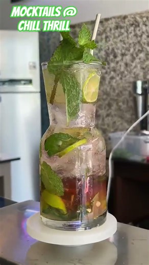 #chillthrill#mocktails#mojito#food#lifestyle