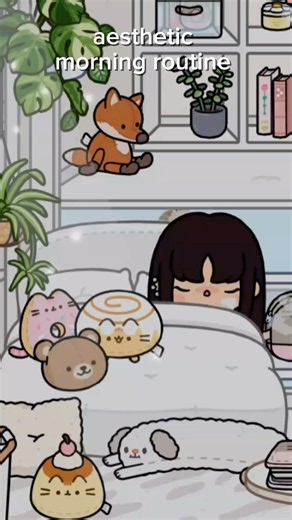 aesthetic morning routine In Toca Life World 🧺🌟🌷 #tocalifeworld #tocaboca