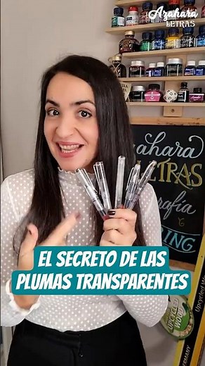 ✨The SECRET of TRANSPARENT PENS ✨ #fountainpens #stationery