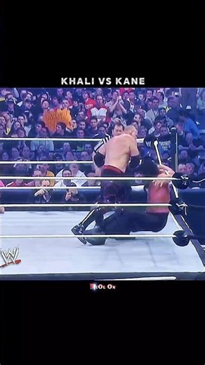 kane vs khali | Wrestlamania editz🥶☠️