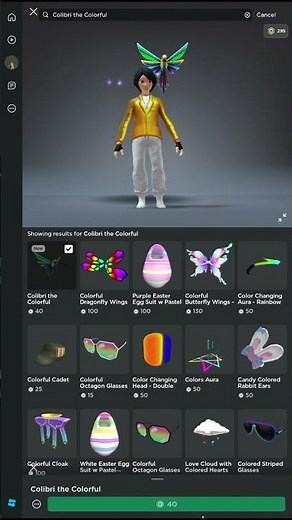 🌈How to get the Colibri the Colorful | #Roblox