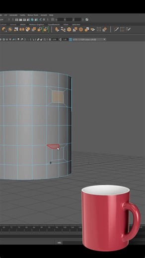 TGH Learnings on Instagram: "Model a Cup with Handle in Maya – Clean & Simple! Learn how to create a full 3D cup in Autodesk Maya — from shaping the base to crafting a smooth curved handle using the Bridge Tool with Smooth Path + Curve. Perfect for beginners and pros looking to refine their modeling workflow! 📝 Comment “Full video” and I’ll DM it to you! 🎥 Or check the YouTube link in bio for the complete tutorial. #MayaTips #CupModeling #BridgeTool #SmoothCurve #AutodeskMaya #3DModeling #Hard