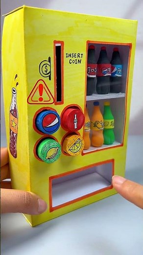 Manual DIY vending machine | #diy #craft #handmade