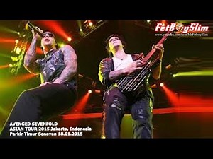 A7X AVENGED SEVENFOLD - NIGHTMARE live in Jakarta, Indonesia 2015