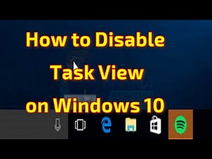 How to Disable Task View on Windows 10