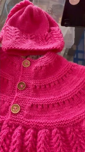 #handknitting #knittig #babysweaterdesign #baby #👧🏻👧🏻👧🏻👧🏻👧🏻🧶🧶🧶🧶🧶🩷🩷🩷