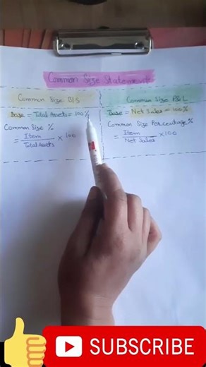 Common Size Statement Made Easy | “100 KA GAME 😎” | Class 12 Accounts