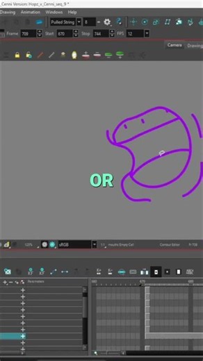 Animate Mouth with Rotation! Make Your Animation Smoother! #shorts