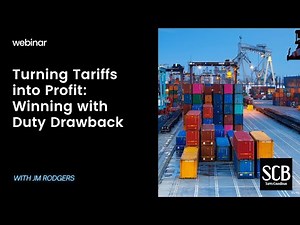 Turning Tariffs into Profit: Winning with Duty Drawback