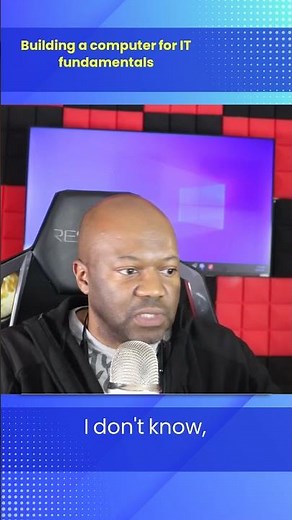 building a computer for it fundamentals