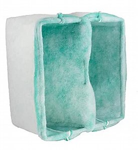 Chemco, 202015BAFGT2, 20"x20"x15" Two Layer Filter with One Tacky Layer and One 45% Media Layer Chemco Pocket Bag Filters, 8/Box