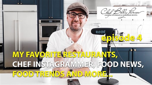 Episode 4 | Food Podcast: Favorite Restaurant, Inspiring Chef, Food News & Trends 🎙️🍽️