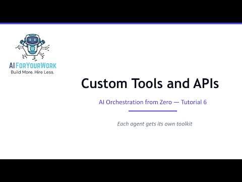 Add Custom Tools & API to AI Agent (LangGraph + Frankfurter) | AI Orchestration from Zero—Tutorial 6