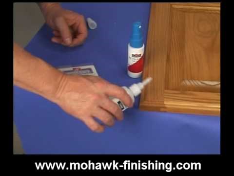 10-How to Repair Loose Splinters and Broken Wood Surfaces by Mohawk Finishing Products.mpg
