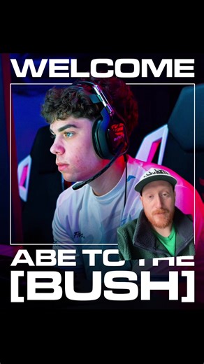 #greenscreen NEW BUSH GAMING SIGNING