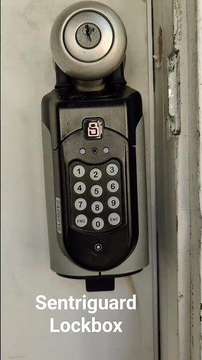 Opening a Sentriguard lockbox