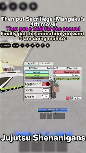 How to make custom string combos in v1.68 jjs skillbuilder update | Jujutsu Shenanigans #roblox