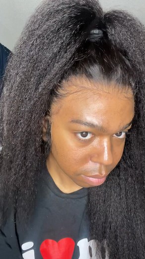 60K views · 1K reactions | OQ Hair for the win!  #oqhair #straighthair #kinkystraight #wig #install #affordablewigs | Call Me Tae & Dontae Muse Cosmetics | Facebook