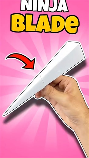 How to make Paper Ninja Blade 🗡️🗡️ - Ninja Weapon #diy #origami #paper