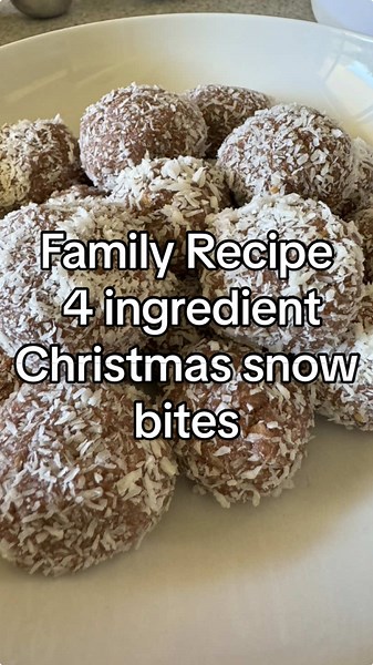 Delicious Family Christmas Snowball Bites Recipe