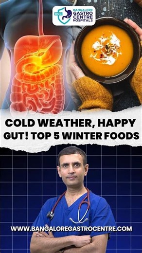 Cold Weather, Happy Gut ❄️ Top 5 Winter Foods for Better Digestion