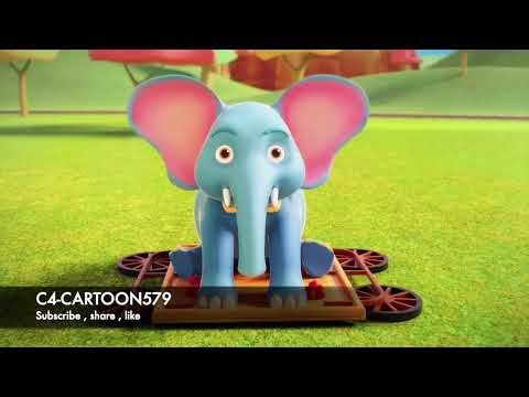 Elephant Cartoon Animation ✨🐘