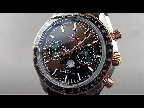 Omega Speedmaster Moonwatch Moonphase Chronograph 304.23.44.52.13.001 Omega Watch Review