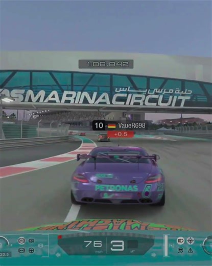 getting brake checked #granturismo #viral #crash #youtubeshorts #simracing