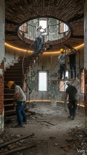 the entire renovation of this lighthouse ! #viral