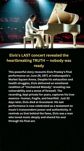 Elvis's LAST concert revealed the heartbreaking TRUTH — nobody was ready#shorts #viral #foryou
