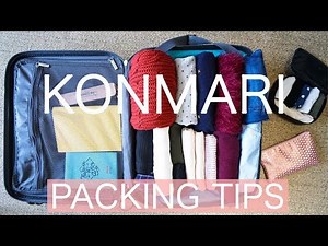 PERFECT SUITCASE - The Konmari Method for Organizing Your Carry-On Luggage