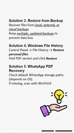 Lost or deleted PDF files? 🧾 Don’t worry — recovery is possible! #pdffile #lost #delete