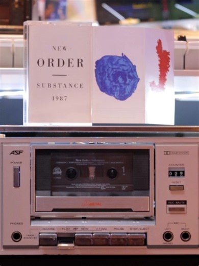 New Order - Blue Monday (1983) cassette tape | 80s synthpop throwback
