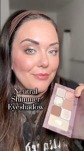 Neutral Shimmer Eyeshadow Tutorial ✨ Limited edition eyeshadow advent calendar: https://stephanieleigh.seintofficial.com/en/shop/office/item/2603/eyeshadow-advent-calendar #greenbaymakeupartist #eyeshadowtutorials #easyeyeshadow | Stephanie VanStraten