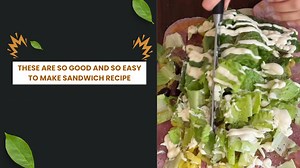 These are so good and so easy to make sandwich recipe