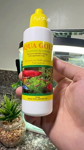 Aqua Gold Anti-Chlorine 💧 | Safe ito sa alaga natin para hindi sila malason sa kalawang at chlorine. #fishthings #aquarium #fishkeeping #aquariumhobby | Fish Things
