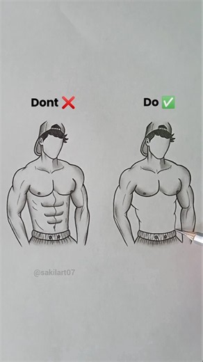 How to Draw Body EASY Drawing Tutorial ✏️✨ #art #drawing #artwork #shortvideo #shorts
