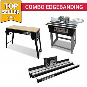 Maksiwa Edge Banding Combo - Edgebander CBC.E   Edge Trimmer RBB.1000