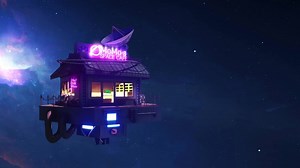 Lo-Fi Space Cafe Live Wallpaper - WallpaperWaifu