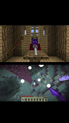 astuce 28 : le secret de la lance #minecraft #astuce