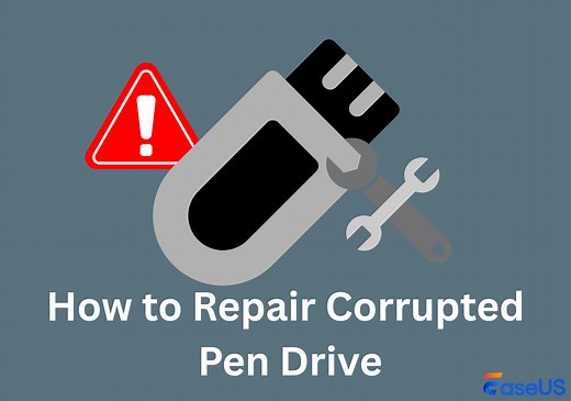 How to Repair Corrupted Pen Drive [2025 Update]
