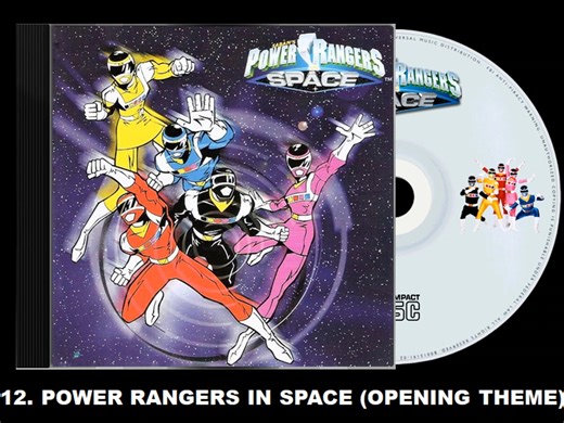【美版电磁战队】OP～原声带OST～Power Rangers in Space【太空战队】Opening Theme