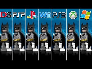Lego Batman: The Videogame (2008) DS vs PSP vs PS2 vs Wii vs PS3 vs XBOX 360 vs PC