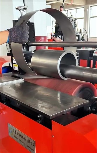 Precision Ring Rolling Machine 🔄 | Turning Flat Steel into a Perfect Circle