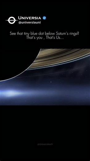 ᴜɴɪᴠᴇʀsɪᴀ on Instagram: "The Day Earth Smiled (July 19, 2013) 🌍 The day we all looked up. 🌍📸🪐 This breathtaking image of Saturn was taken by NASA's Cassini spacecraft on July 19, 2013. But the most important part of this photo isn't the giant planet. It’s that tiny blue dot floating below the rings. That is Earth. And unlike other distant photos of our planet, this one was a scheduled event. NASA announced the exact time the photo would be taken and asked people across the globe to step outs