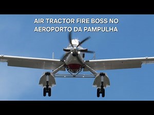 AIR TRACTOR AT-802F FIRE BOSS (N8512L) NO AEROPORTO DA PAMPULHA